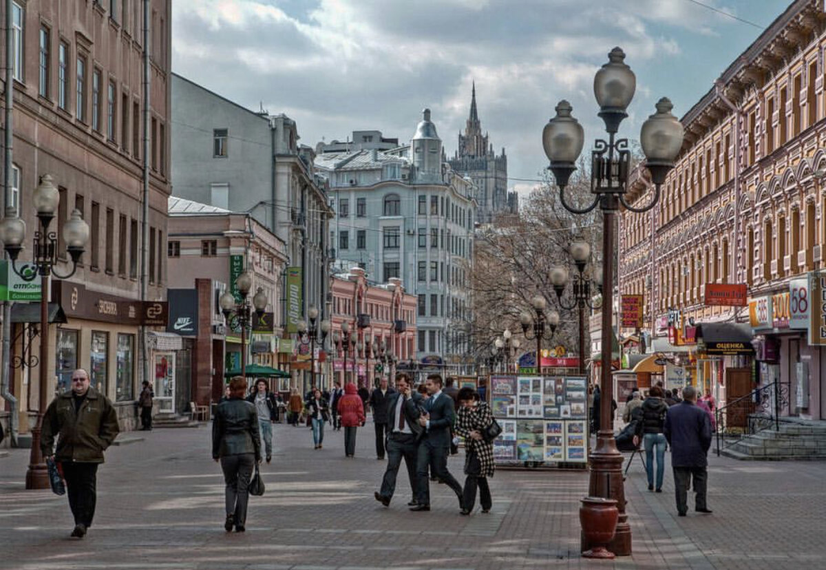 Улицы москвы сейчас
