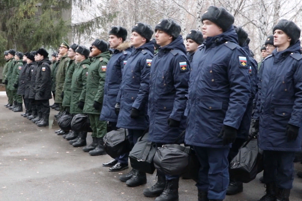 Прибытие молодых бойцов в нештатные подразделения!