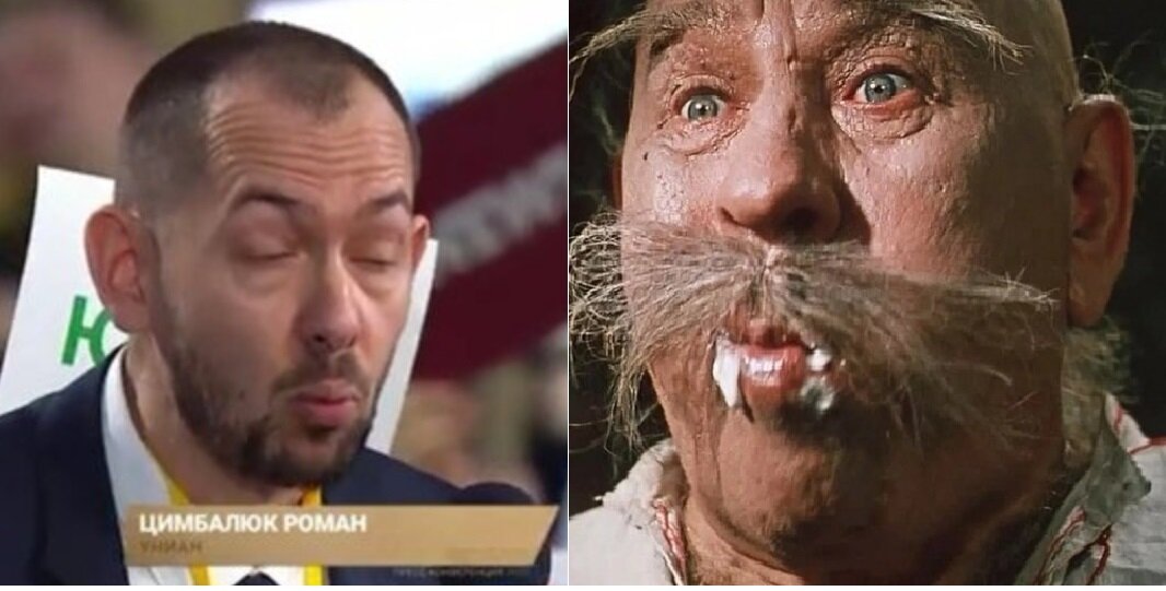 Ловко попал в кадр.