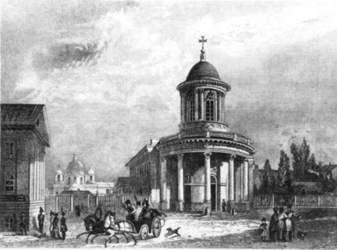Гравюра Гоберта с рис. А. М. Горностаева. 1834