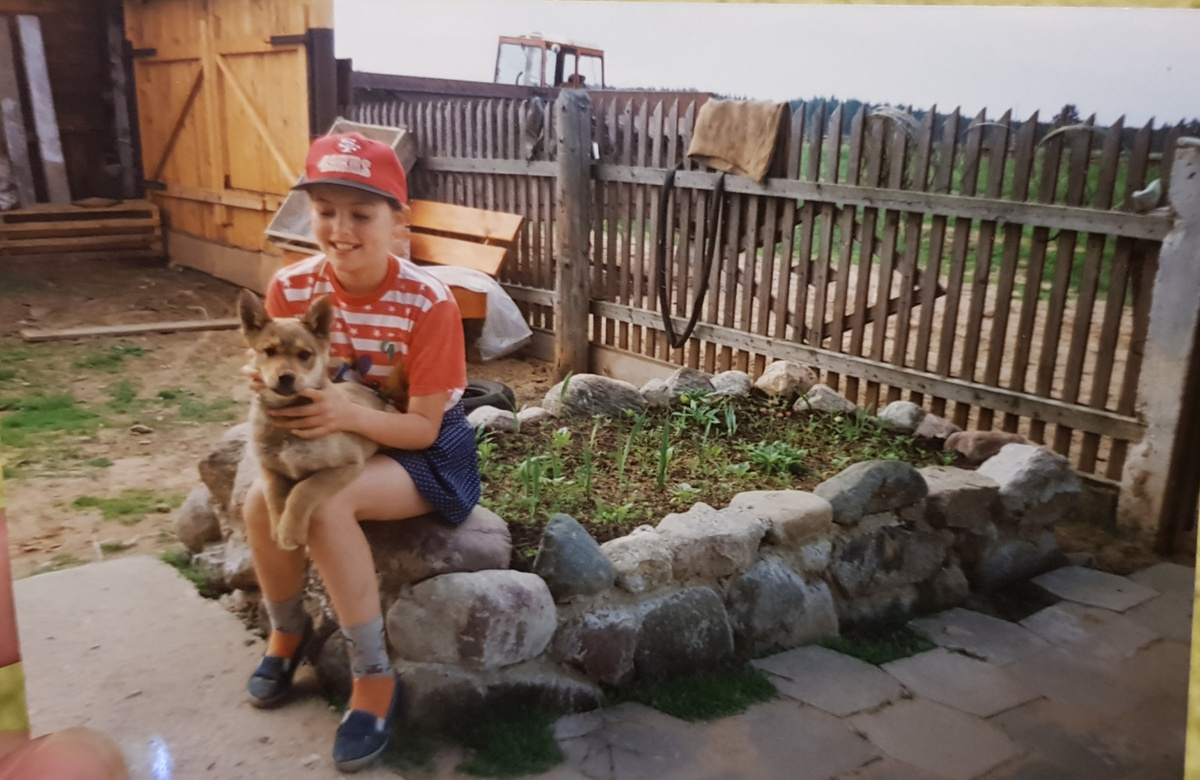 Здесь мне 10 лет