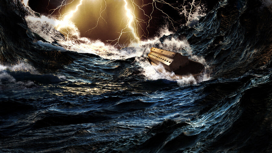 Легенда о Ное повторяется  в шумерской мифологии. Герой Зиусудра спасает всех от потопа в своем корабле.