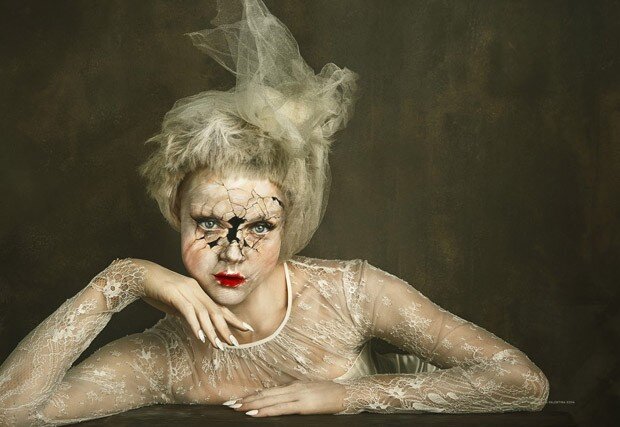 Виктория Сасонкина (Viktoriya Sasonkina) позировала Софи Холланд для No Tofu Magazine.