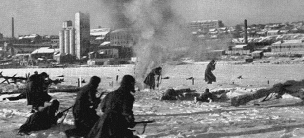 Ростовская наступательная операция. Бой за южную окраину города. Ноябрь 1941 г.  фото с сайта wwii.space  