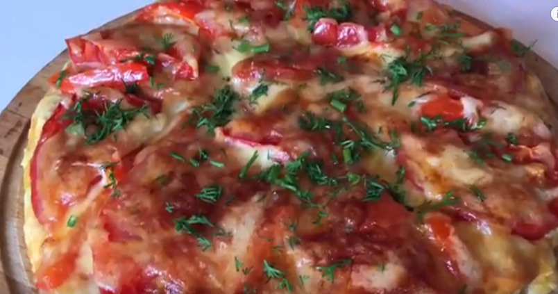 Добрый день! Сегодня приготовим пиццу из кабачков, вкусное, легкое в приготовлении блюдо порадует своим новым вкусом и простотой в приготовлении.