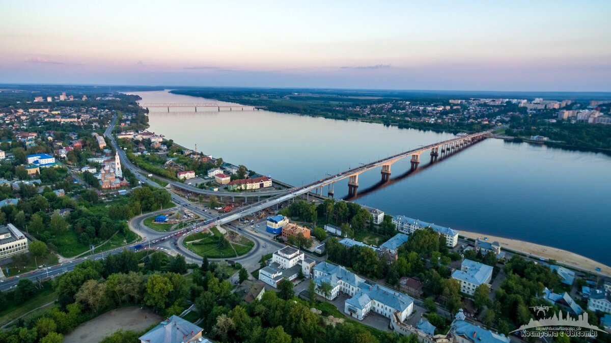 кострома мост через волгу