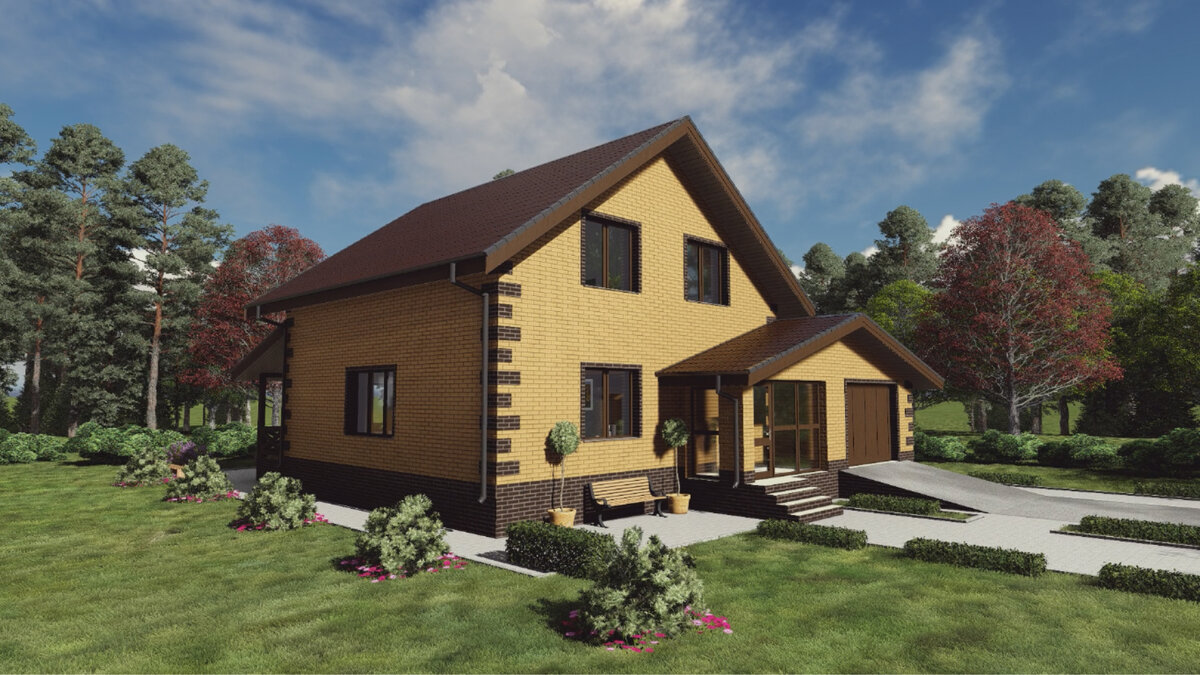 Проект дома SPD-1 лидер продаж 2017,2018,2019 годов.