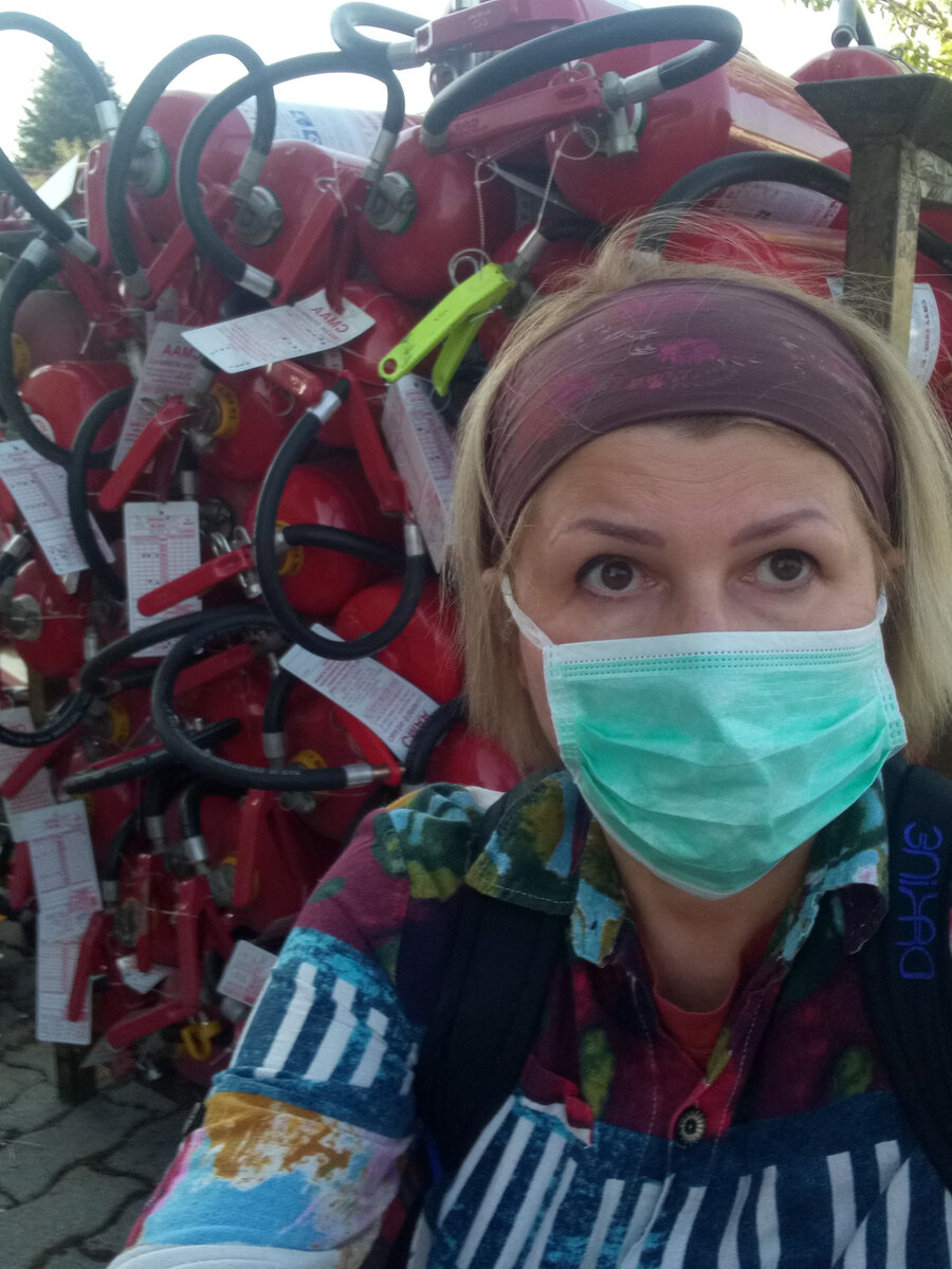 Теперь в панетерию (булочную) придётся ходит с огнетушителем 