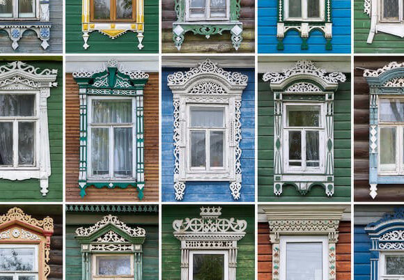 Наличники на окнах