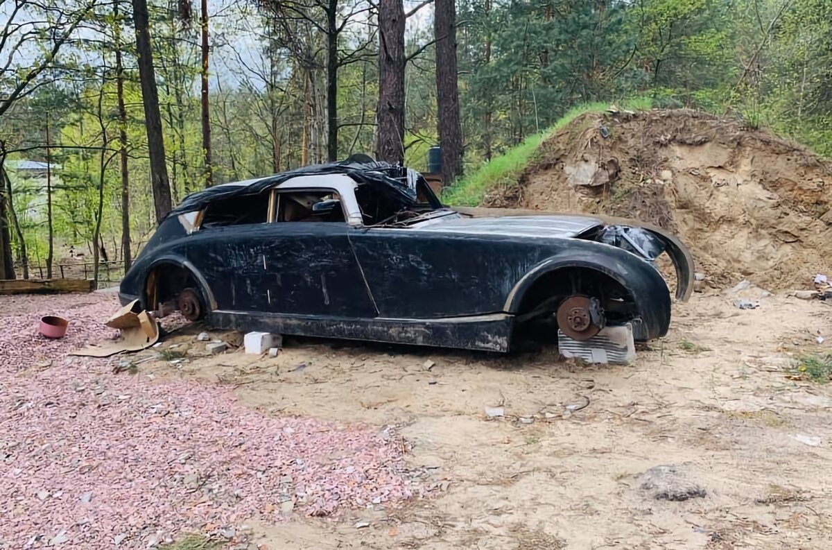 Нашли останки автомобиля Гитлера