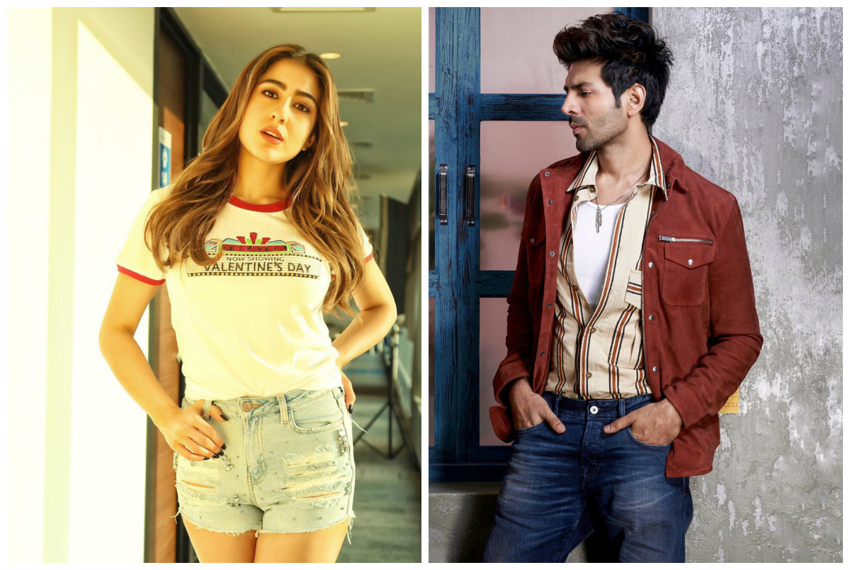 Сара Али Кхан и Картик Аарян / источник фото: Инстаграм Сары и Картика