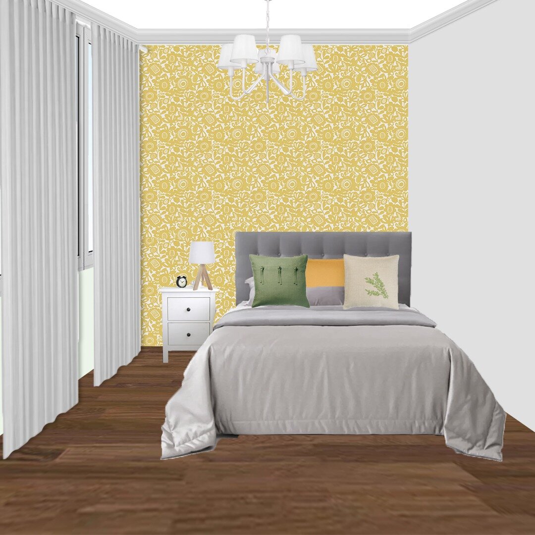 Коллаж. Спальня вариант 2.