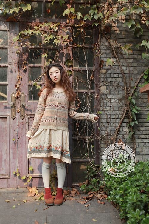 Mori girl.  "60 rules of style"