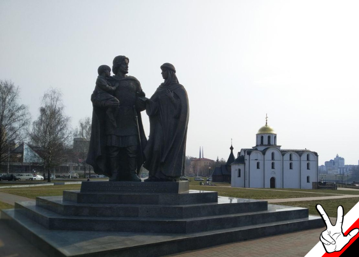 Памятник герою и святому нашей земли, г. Витебск