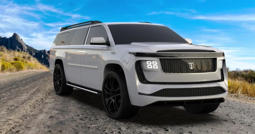 Восьмиместный электрический внедорожник Тритон Н