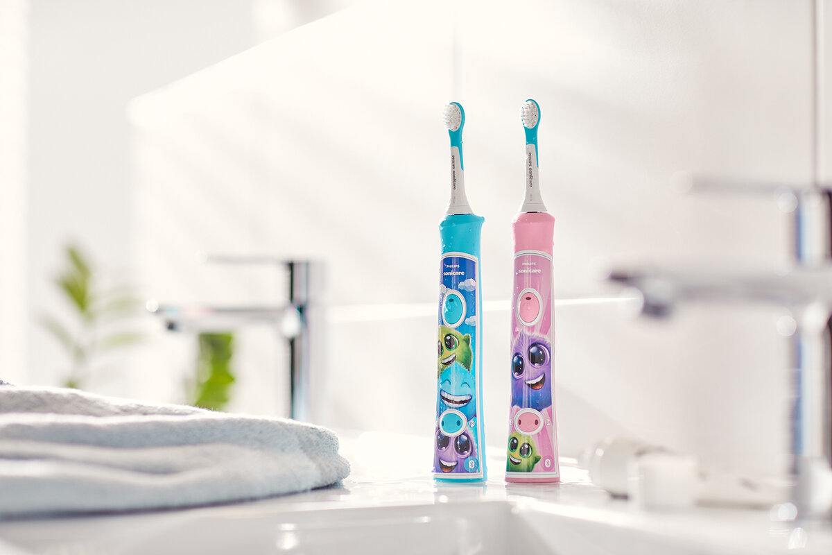 Интерактивная щетка Philips Sonicare подходит детям с 3 лет   