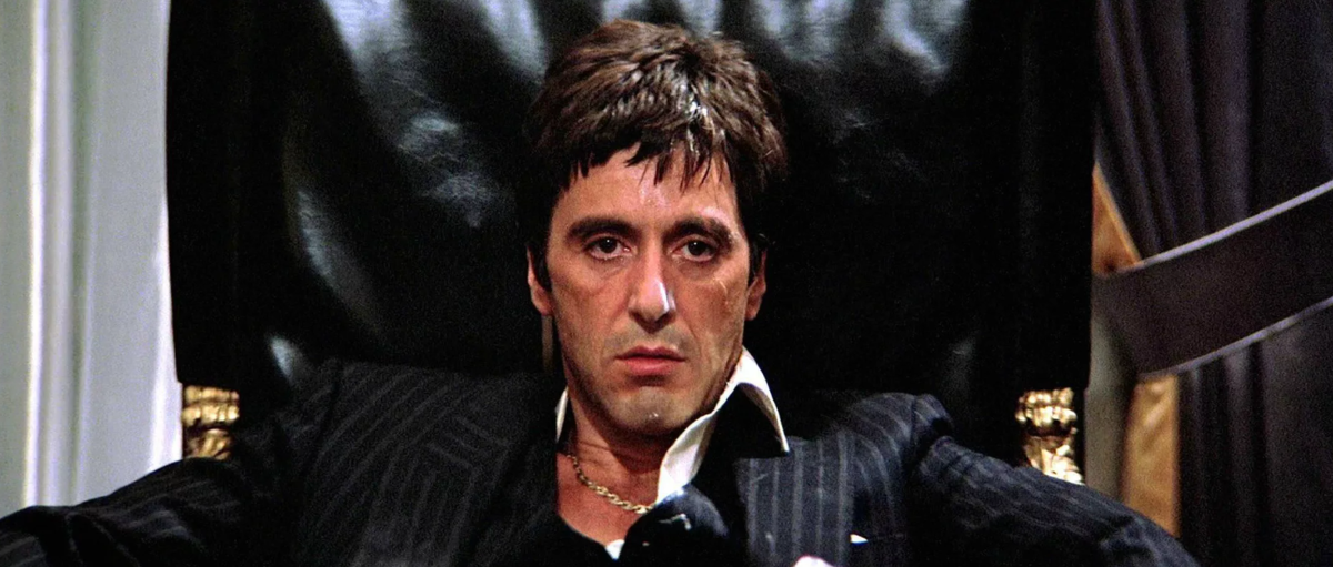 "Лицо со шрамом" фильм 1983 год.