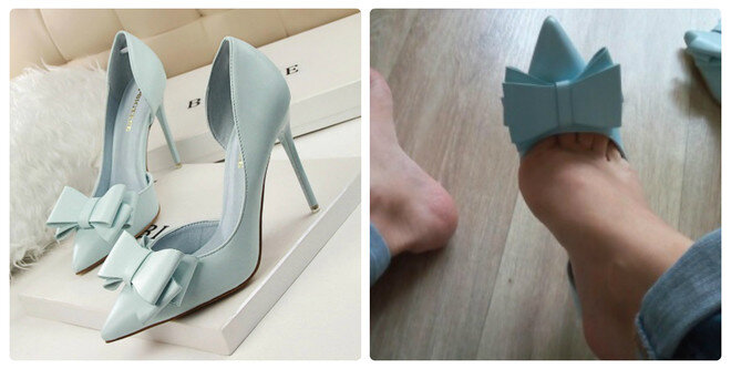 Проблемы с размером, у меня есть такие туфли с Ali, они прекрасны, а может продавец попался не удачный.