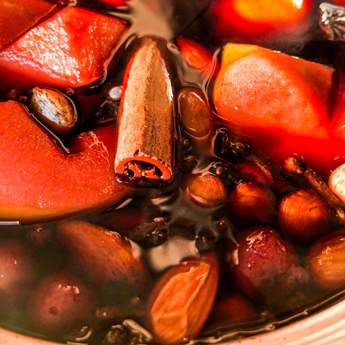 Здесь ещё и немного яблок, что тоже хорошо!