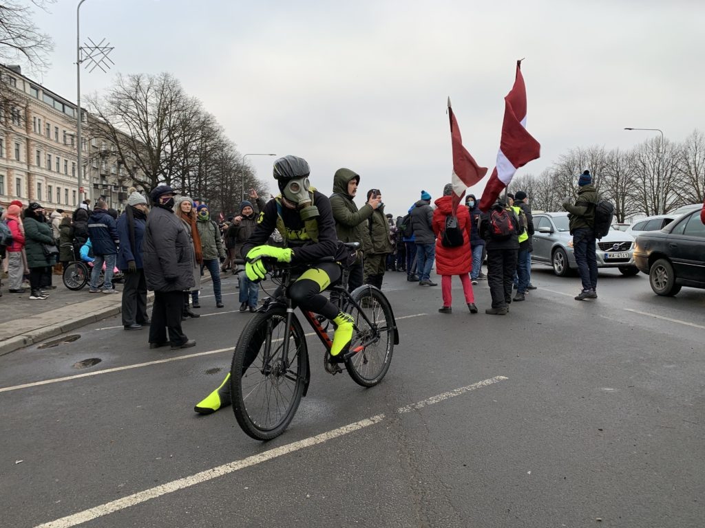 В Латвии могут запретить проводить митинги. Фото Baltwave