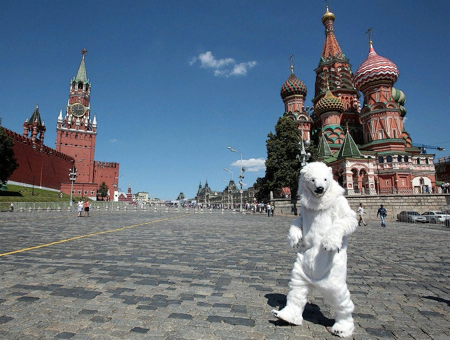 Москва веселая 2. Медведь на красной площади. Кремль Россия медведь. Смешной Кремль. Россия глазами туриста.