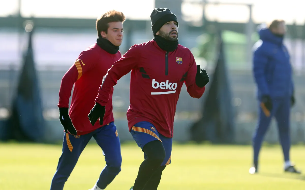 Тренировка Барсы в понедельник, 28 декабря