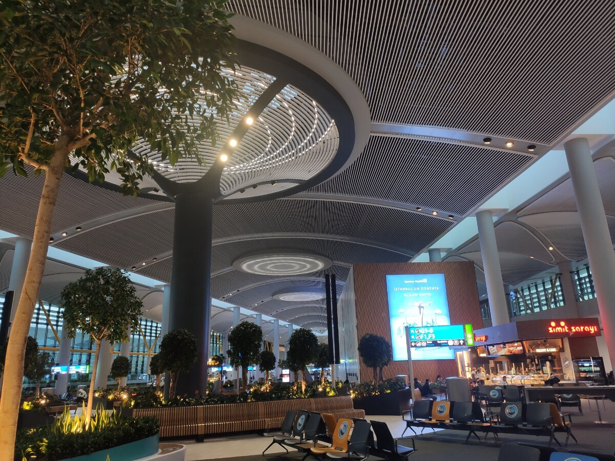 Улетаю из нового стамбульского аэропорта