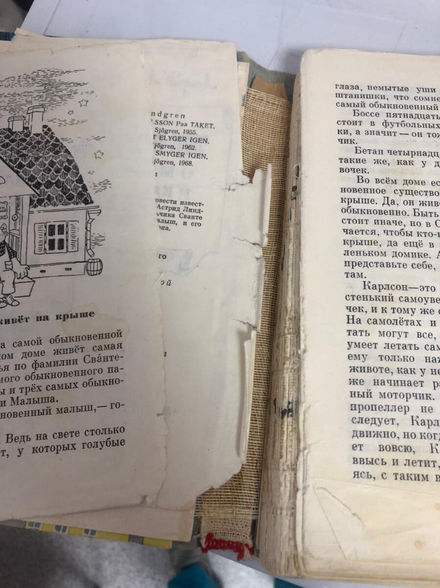 Книга до ремонта.
