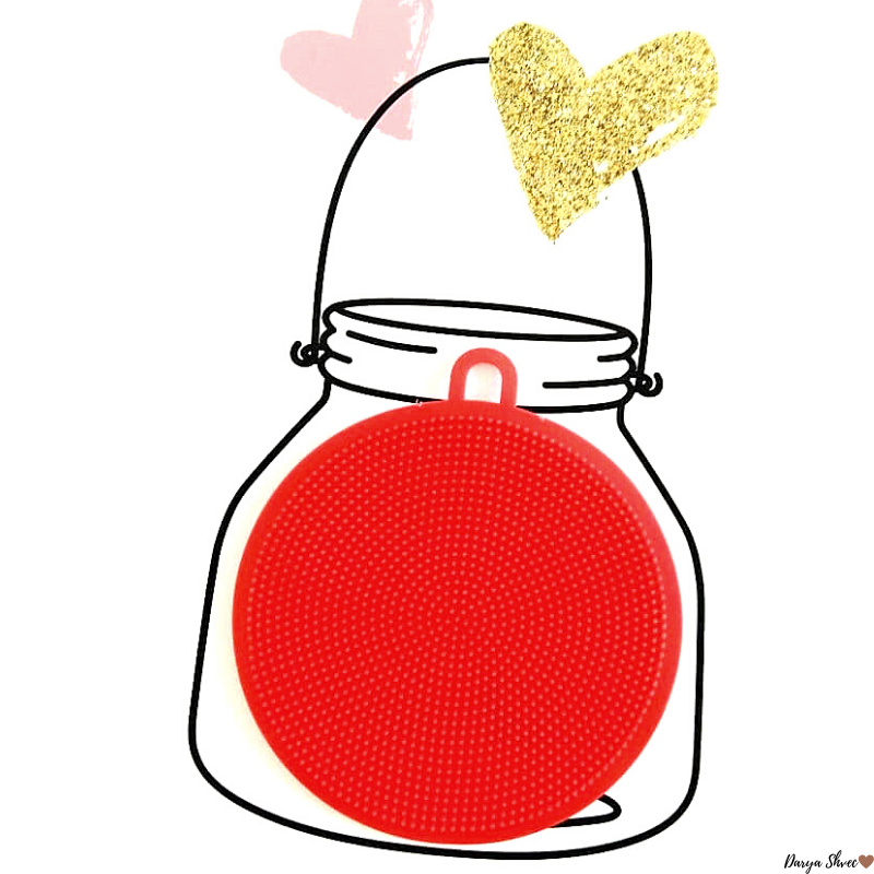 Фото автора статьи. Вот как выглядит тот самый силиконовый скруббер