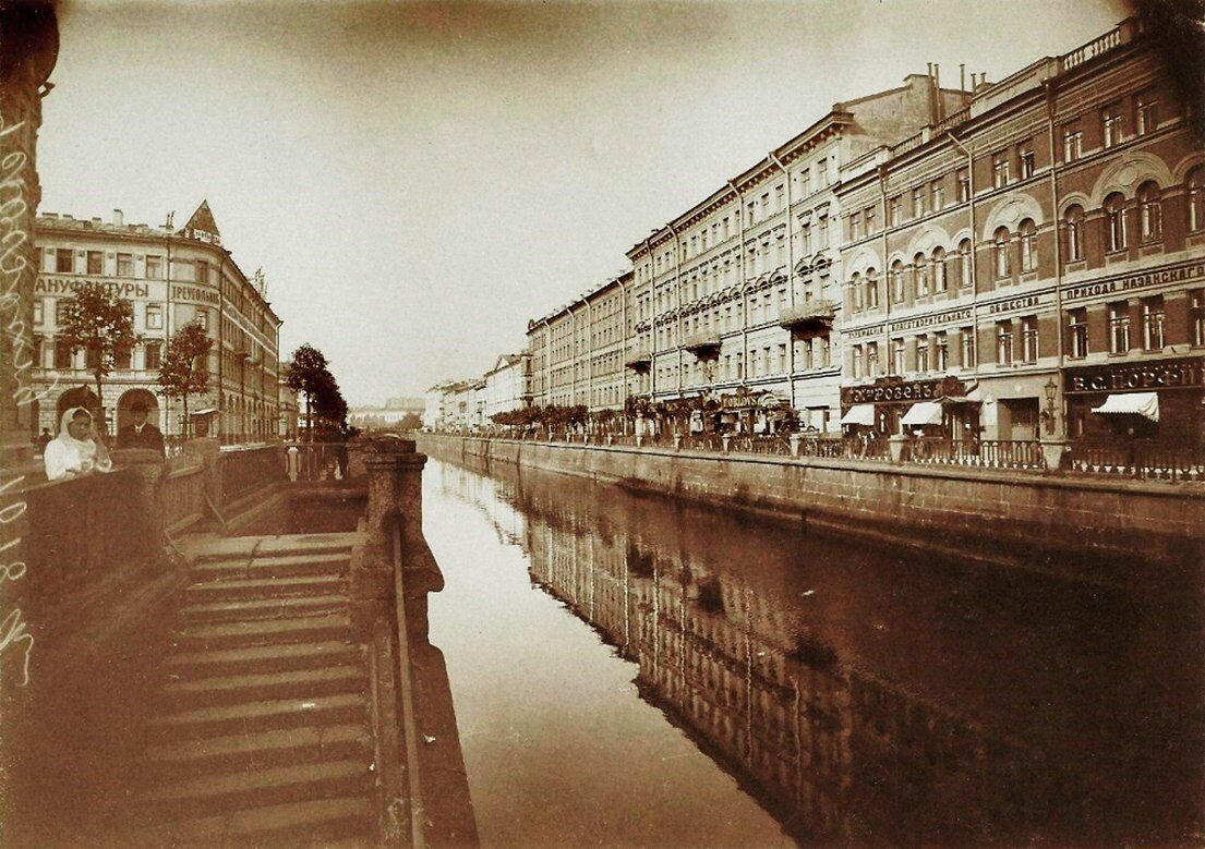 грибоедов канал в санкт петербурге