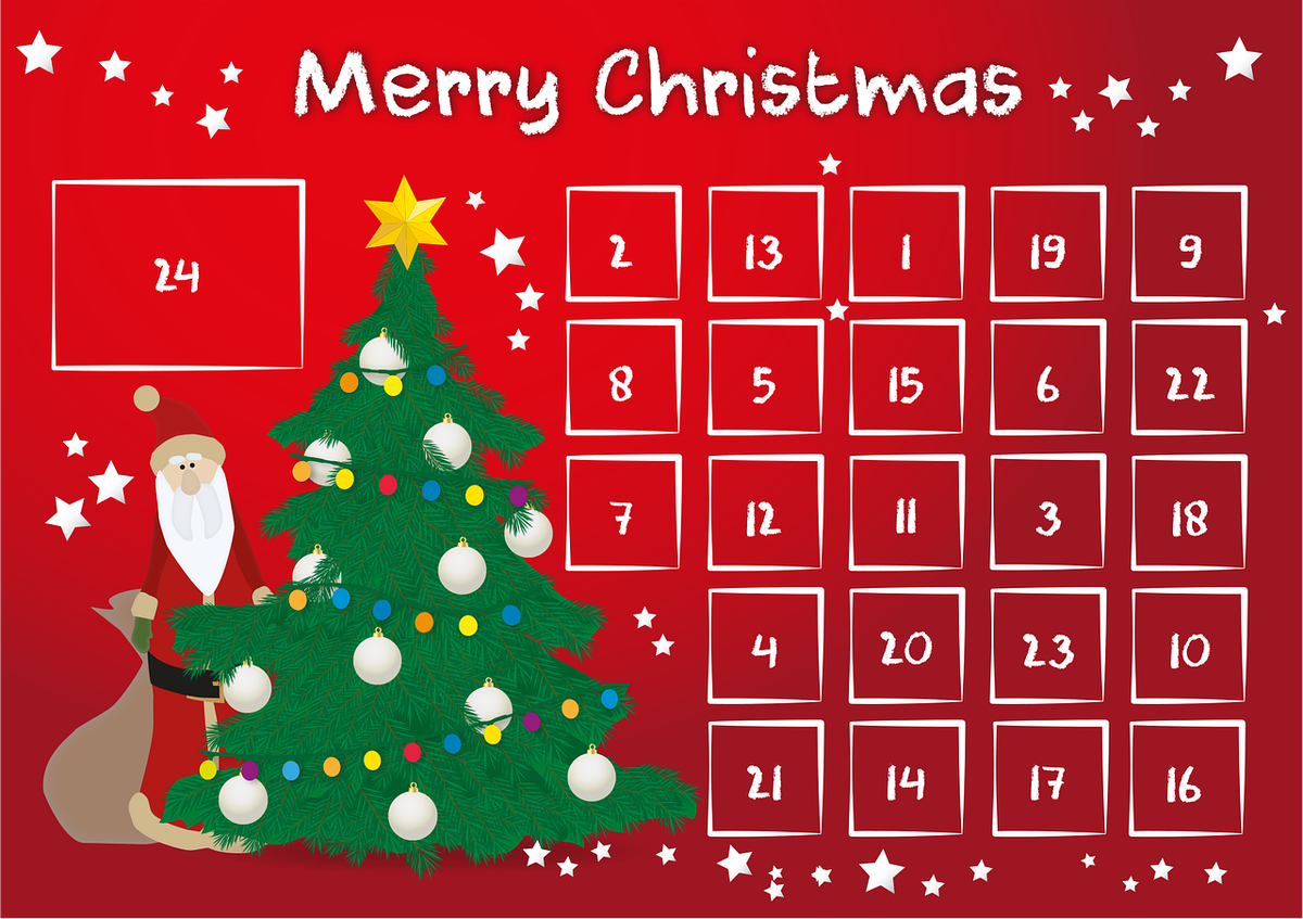 Рождество по календарю. Адвент-календарь. Кристмас календарь. Christmas Calendar. Электронный адвент.