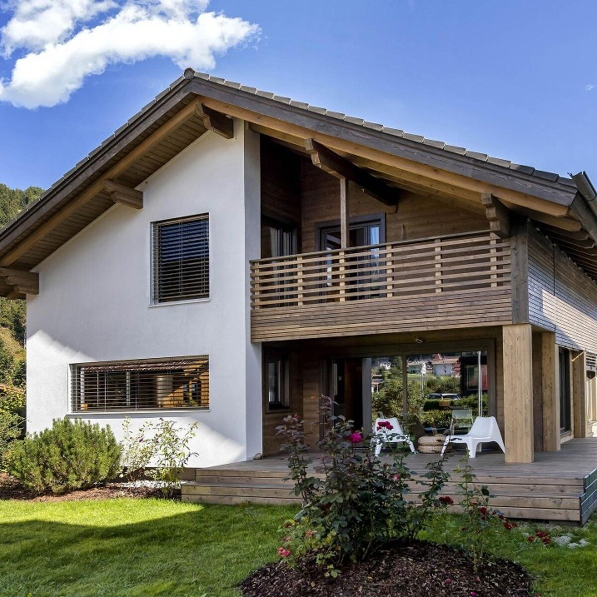 Дом в стиле шале