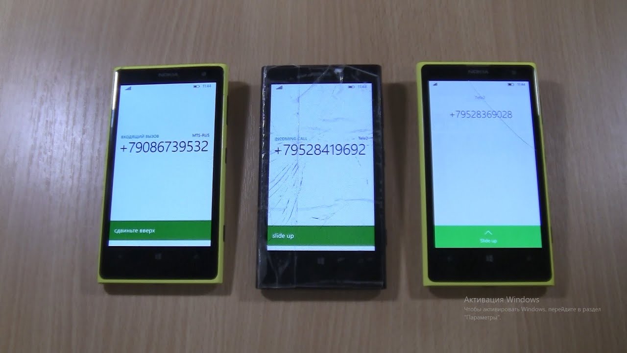 Windows Phone Nokia Lumia 1020 Triple incoming call | IT Channel | Дзен