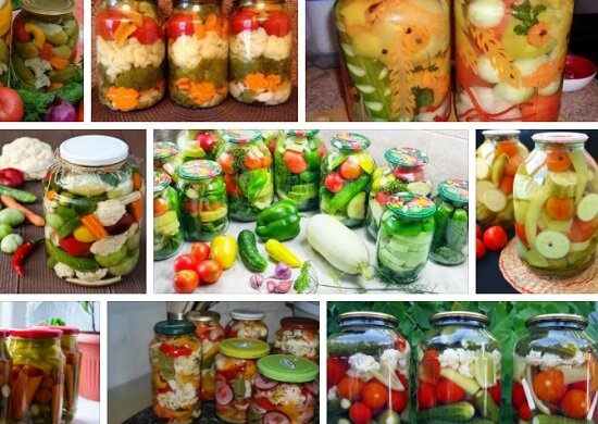 Маринады-ассорти - 6 рецептов