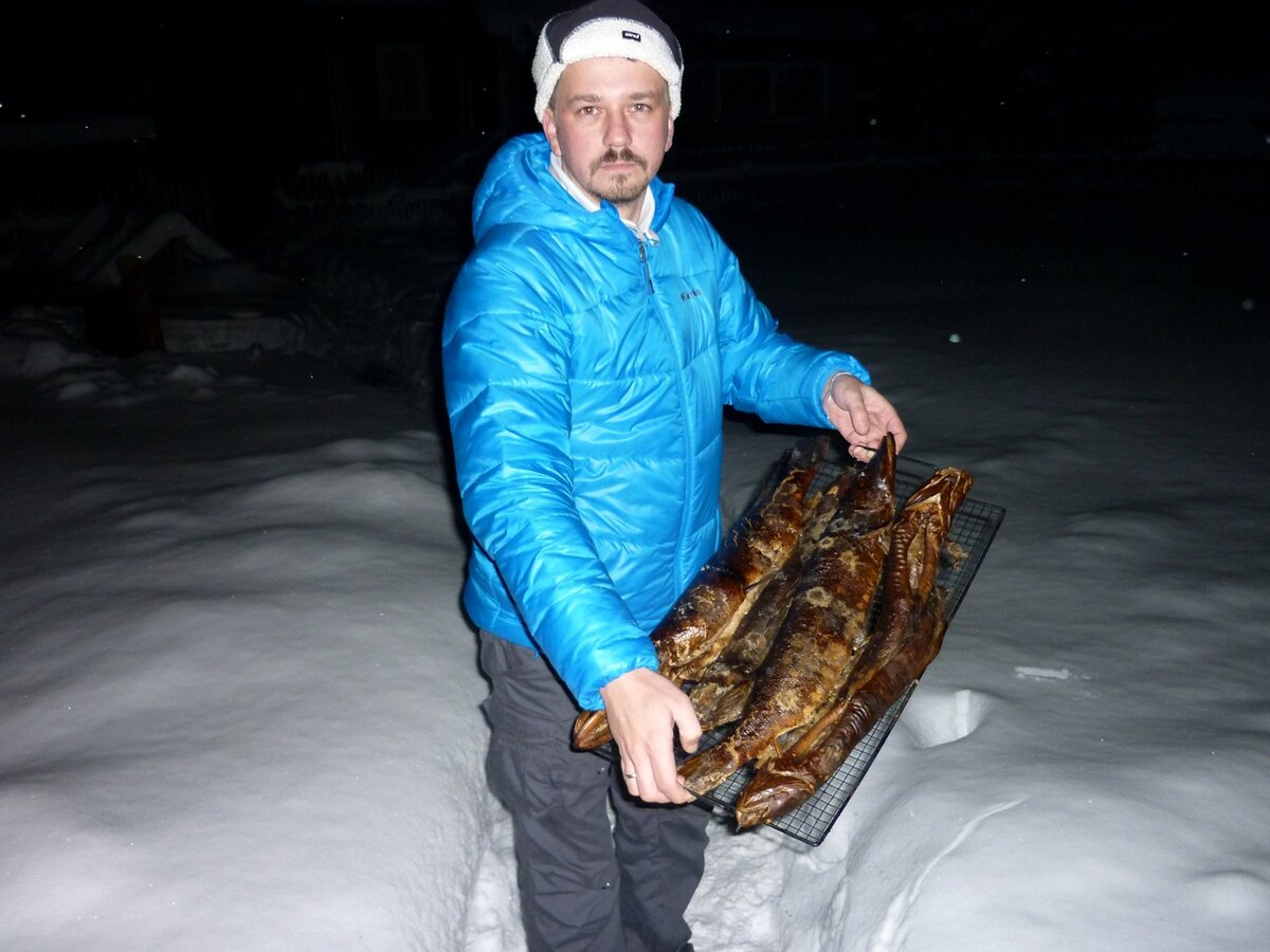 Копченые щучки и налимы!