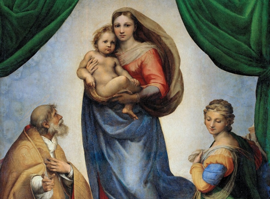 Рафаэль Сикстинская Мадонна