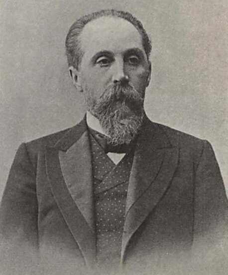 Владимир Адольфович Штанге  (1856 — 15 июля 1918). Фото с сайта https://traditio.wiki/Файл:Штанге_Владимир_Адольфович.jpg 