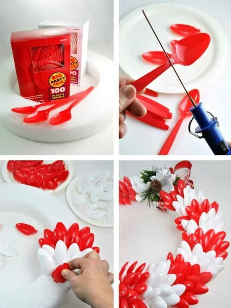 елка из пластмассовых ложек. елка из ложек пластиковых. елка из ложек пластиковых. елка из ложек пластиковых. елка из пластиковых ложе.