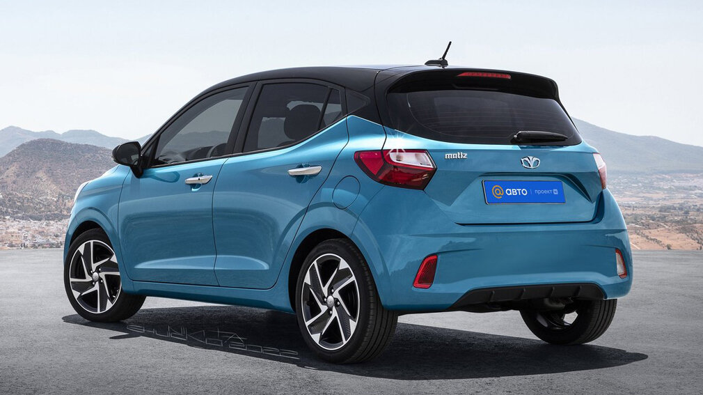 рендер Daewoo Matiz нового поколения