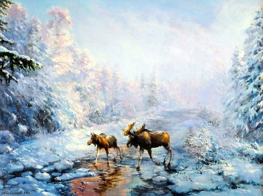 Картина художника Сергея Евгеньевича Бессонова.