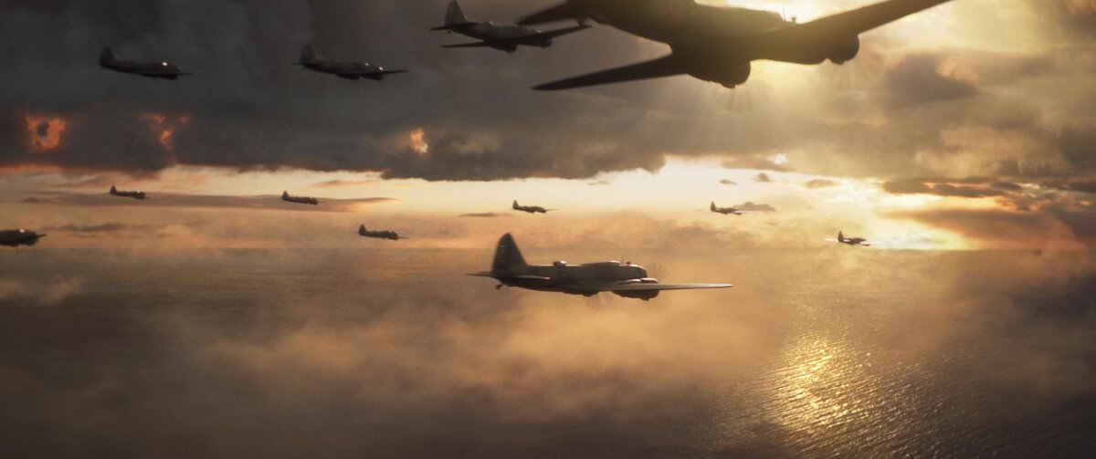 Кадр из кинофильма "1941. Крылья над Берлином"