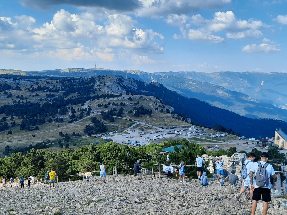 Плато ай Петри в Крыму