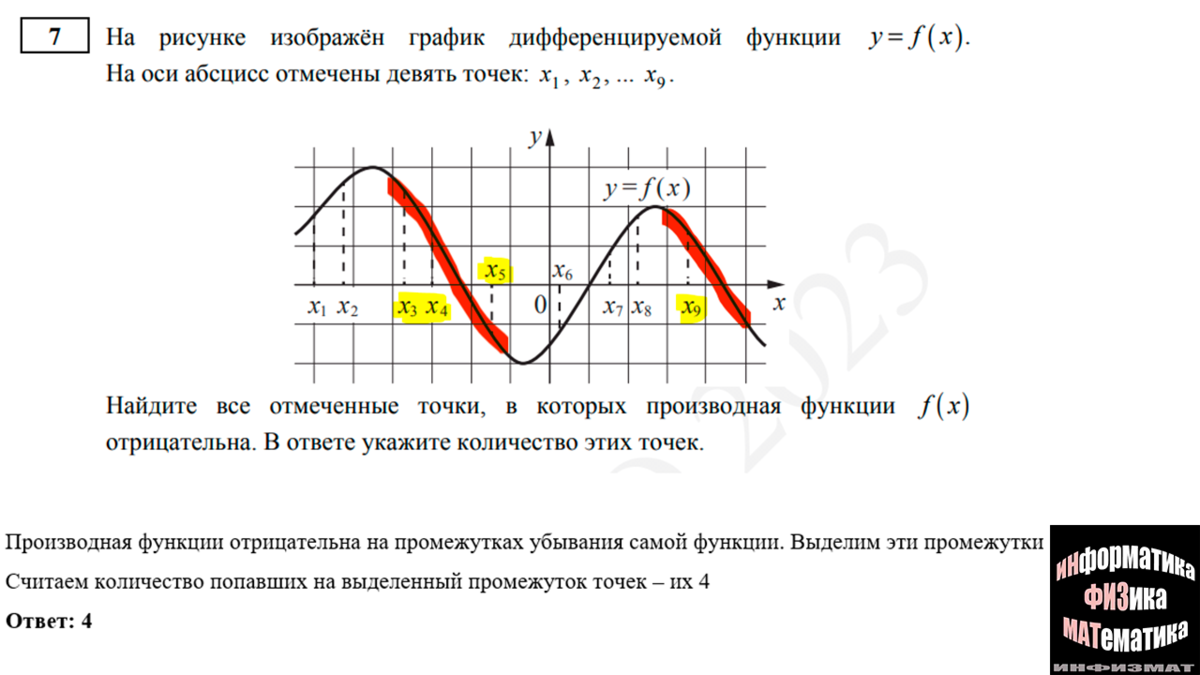 Разбор демоверсии ЕГЭ-2023 по математике профильный уровень от ФИПИ  24.08.22. | In ФИЗМАТ | Дзен