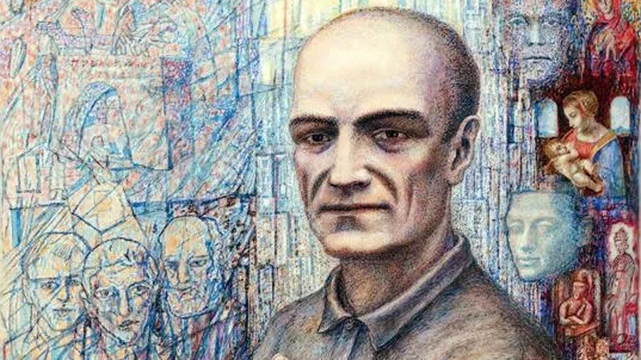 Портрет Павла Филонова, художник Михаил Цыбасов, 1966 год.