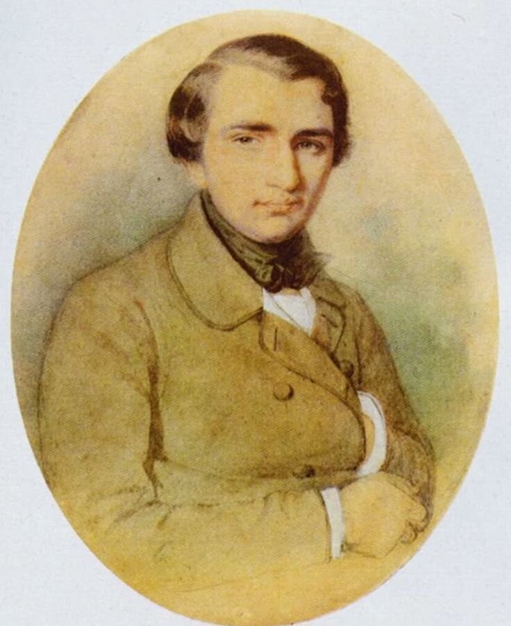    Изображение юного Тургенева