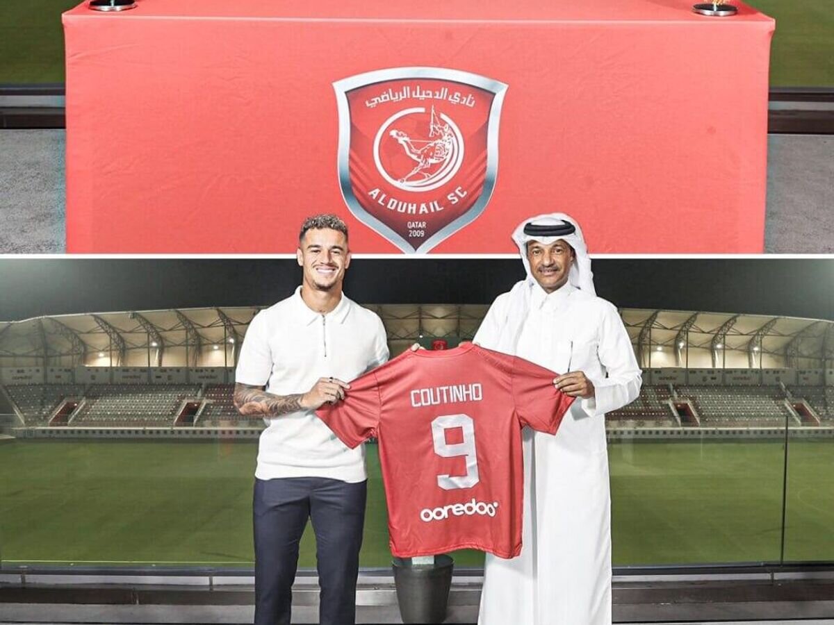    Филипе Коутиньо подписал контракт с клубом "Аль-Духаиль"© Фото : Социальные сети "Аль-Духаиль"