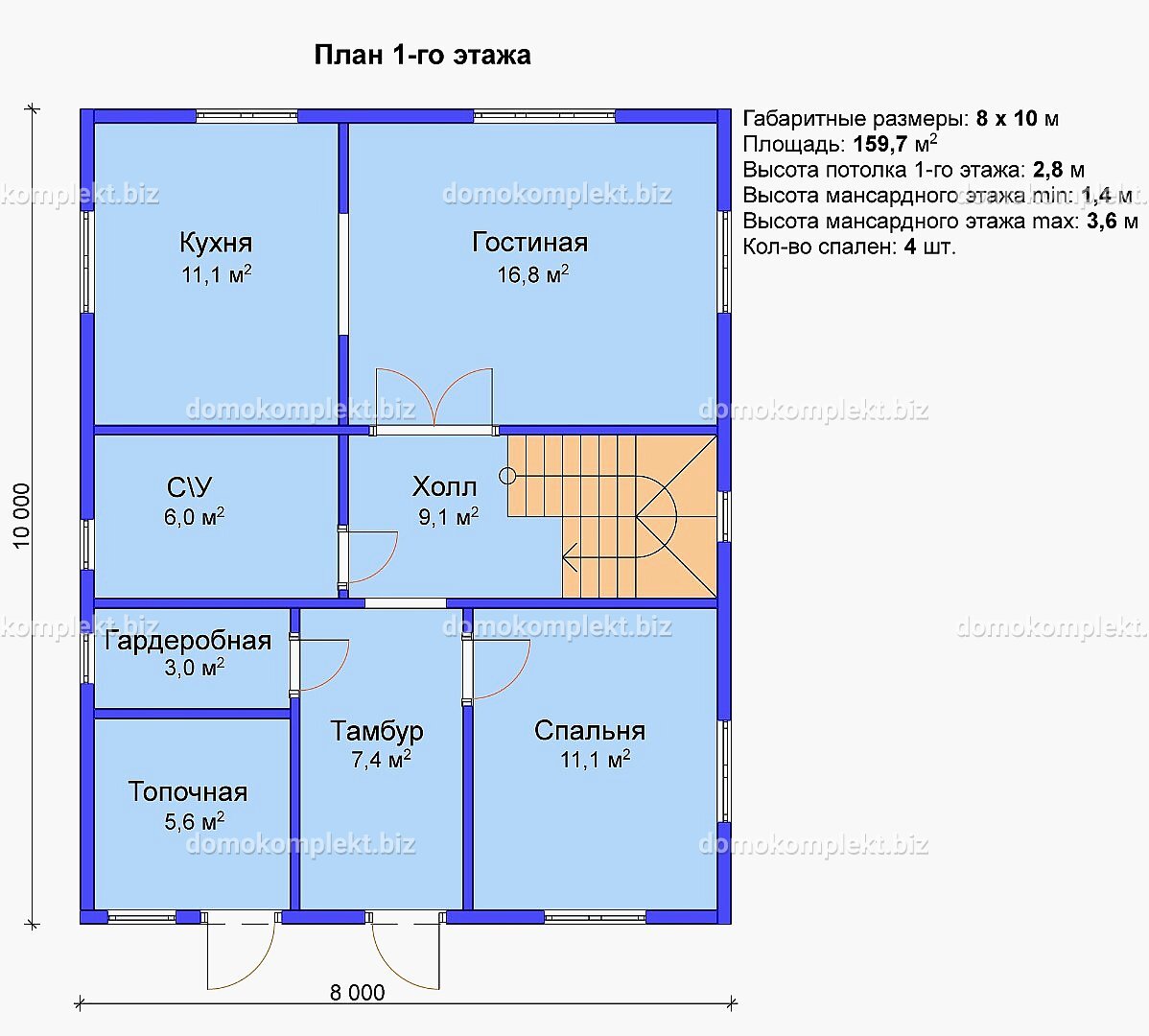 Планировка дома