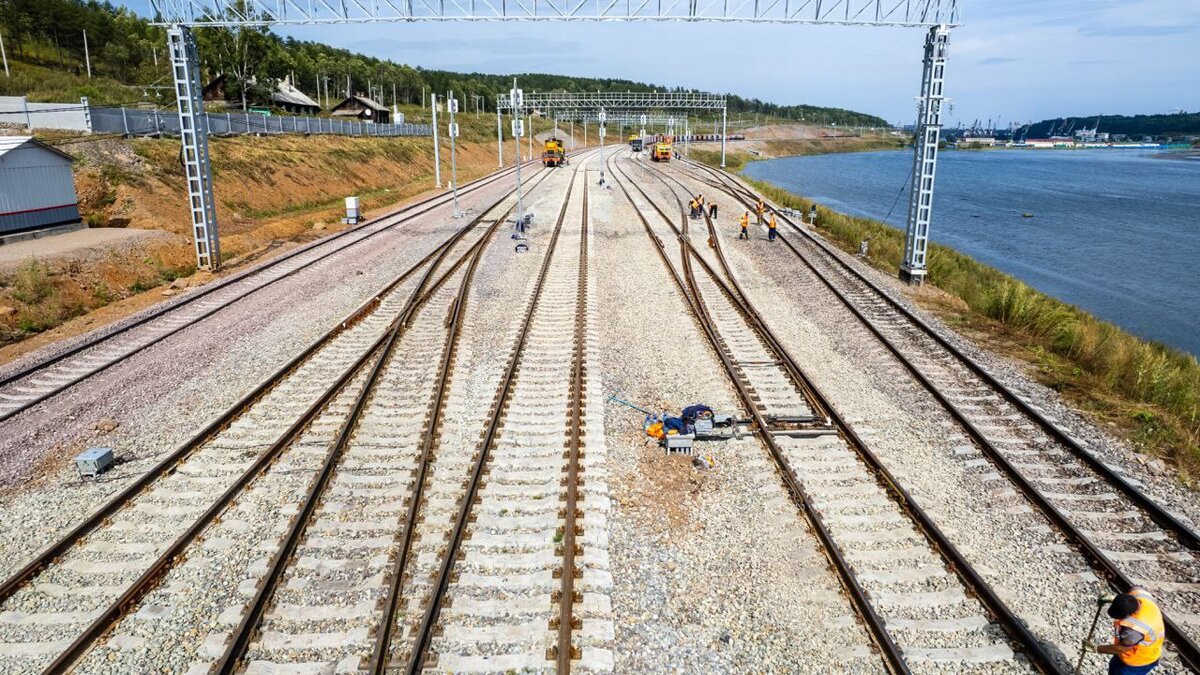 Станция Ванино после реконструкции