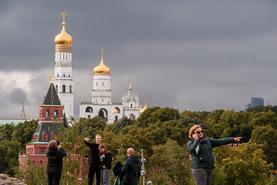    Пасмурная погода в Москве ©Мария Шуревская РИАМО