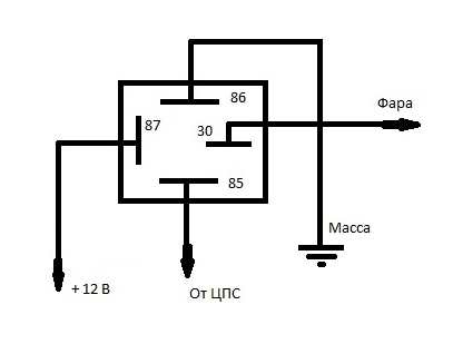Реле разгрузки фар ауди 80. Схема подключения реле света. Схема подключения 3 контактного реле. Схема подключения свет фар дальний и ближний свет на ваз 2110 через реле. Схема включения освещения с использованием импульсного реле.